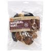 Flamingo Bastoncini per cani - Snack Nature Naso di capra con pelo - 150g - senza glutine - senza zuccheri aggiunti - supporta denti e digestione