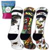 Jungle Socks Calzini Sportivi Lunghi Colorati e Divertenti per Uomo e Donna - Confezione da 3, per Cross Training, Ciclismo, Corsa, Palestra. Progettato in Europa.