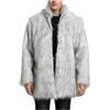 KHIRVWL Offerte Lampo del Giorno Cappotto in Pelliccia Sintetica Uomo Morbido Giacca Giubbotto con Risvolto in Pelliccia Invernale da Uomo Elegante Piumino Pelliccia Giubbotto Cappotto