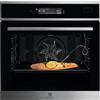 Electrolux EOB9S21WX Forno Elettrico da Incasso, Capacità 70 L, Multifunzione Ventilato Cottura a Vapore, Potenza 3000 W, Classe Energetica A++, Inox