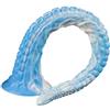 AMAZBEE Tentacolo Plugs anale con forte ventosa Extra Long Dildo Massaggio G-spot Silicone Monster Octopus Butt Plugs per il massaggio della prostata (M,Blue)