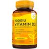 Nutravita Vitamina D3 2000 UI - 6 Mesi | 365 softgel - Supporta ossa, denti e muscoli