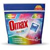 OMAX IGIENIZZANTE 90 Pods Detersivo Lavatrice In Capsule, 6 Confezioni da 15 Pods, COLOR, Freschezza, Morbidezza A Pulizia profonda e E In Cicli Brevi