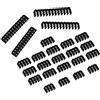 LINKUP - Pettini per Prolunga Cavo PSU┃4 x 24 P┃16 x 8 P┃4 x 6 P┃Nero