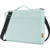 DOMISO 15.6 pollici Custodia Borsa Impermeabile Notebook Portatile Borsa Sleeve Custodia PC Portatile Compatibile con 15.6 HP 15/ThinkPad E575/Lenovo IdeaPad S510/Dell Alienware 15,Menta Verde