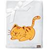 Be Mammy Coperta calda per bambini con peluche regalo per bambino con motivi 3D (Grigio Chiaro - Gatto)