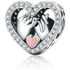 LES FOLIES DI PAOLA GRIECO Charm Amicizia Legame Amiche Sorelle Amica in argento 925 - Les Folies per Pandora