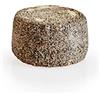 Salumi Pasini Formaggio Nero di Sicilia | Formaggio di capra e pecora | Tipico Siciliano | 450 gr | Affinato in crosta con pepe nero