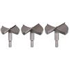 flintronic 3Pcs Forstner Punte per Legno, 65mm70mm80mm Forstner Drill Bit Punta da Trapano Sega a Tazza Lavorazione del Legno Foro ha Veduto Ideali per Fori nel Legno Ciechi o Passanti, con Scatola