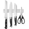 SMART&COOL Porta coltelli magnetico da parete, 25 cm, in acciaio inox, con magnete extra forte, per coltelli, utensili da cucina e utensili