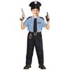 CARTOON Costume di carnevale, Poliziotto, vestito, travestimento, per bambini, halloween, feste a tema (5-7 a)