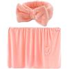 ZGDEIWGF 1 asciugamano da bagno da donna, 1 fascia per capelli, asciugamano da bagno, asciugamano da palestra, asciugamano morbido