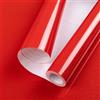 Hode Carta Adesiva per Mobili Rosso 30x300cm, Pellicola Adesiva per Mobili Bianca, Rotolo Carta da Parati Rosso Impermeabile Camera da Letto Cucina Armadio Tavolo