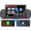 THIHPHOATLI Autoradio DSP ad alta potenza per FIAT Panda 2013-2020 stereo radio schermo con carplay wireless integrato e Android auto Navi Bluetooth Comandi al volante touchscreen USB IPS 7 1080P radio AM/FM/RDS