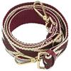 Coccinelle Tracolla di ricambio in tessuto Spigato Multicolor Ardesia Garnet Red