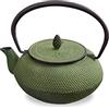 NOREN Roji Associates - Teiera in ghisa, teiera Nanbu Tekki, (ARARE - tipo rotondo), realizzata in Giappone, con colino da tè, finitura interna smaltata, teiera, pentola colorata, divieto di fuoco aperto