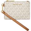 Michael Kors Jet Set Small Coin Purse Vanilla One Size