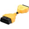 CERRXIAN OBD II OBD2 16 pin maschio a femmina adattatore cavo di conversione universale (13 cm/5,11 pollici)