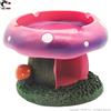 Atomic MYSTIC MUSHROOM AHSTRAY : PORTACENERE IN CERAMICA DA TAVOLO A FORMA DI FUNGO MAGICO DECORATO A MANO | IDEA REGALO FUMATORE