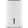 H.Koenig Deumidificatore portatile DSH520, 20 l/giorno, controllo remoto, timer 24 ore, per stanze da 25 m², resevoir 5 l, silenzioso, 400 W