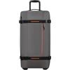American Tourister Urban Track - Borsa da viaggio con 2 ruote, Grigio (Grigio Scuro), L (78.5 cm - 116 L)