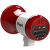 Magikl Megafono Portatile Professionale - Altoparlante con Sirena, Lettore MP3, Registratore - Piccolo e Leggero - Mini Batteria Ricaricabile e Cavo Ricarica USB - Per Gruppi, Feste, Uso Professionale