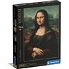 Clementoni- Leonardo-Gioconda Louvre Museum Collection Puzzle, No Color, 1000 Pezzi, 31413