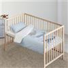Kids&Cotton Set copripiumino Tabor Big Blue 100 x 120 cm