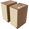 Klipsch, The Sevens, monitor amplificati, walnut