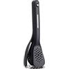 Master Class MasterClass Smart Space Set di utensili da cucina magnetici in plastica e silicone, 9 x 9 x 30 cm (3,5 x 3,5 x 12) - Nero (5 pezzi)