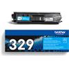 BROTHER TONER ORIGINALE BROTHER CYANO TN-329C MFC-L-8600 CDW 6k