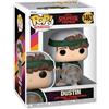 Funko Pop! TV: Stranger Things - Hunter Dustin Henderson With Shield - Aka Senzadenti- Figura in Vinile da Collezione - Idea Regalo - Merchandising Ufficiale - TV Fans
