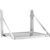 Royal Catering Mensola Pieghevole A Muro Ribaltabile Da Parete Ripiegabile RC-BFWS6045 (40 kg, 60 x 45 cm, Acciaio Inox)