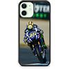 Coque en Folie Cover per iPhone 12 Pro Max Silicone TPU Valentino Rossi Moto The Doctor 46 GP Racing Biker