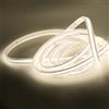 pcning 2M Striscia LED COB 4000K Bianco IP67 Waterproof da Interno Esterno, 2 Metro Luce Naturale Strip Light con Spina (Bianco, 2M)