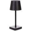 AntDau71 - Lampada da tavolo touch senza fili ricaricabile USB, altezza 26 cm in plastica abatjour per camera da letto comodino bar ristoranti hotel ufficio, 3 intensità di luce
