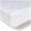 Dreamzie Coprimaterasso Matrimoniale 160x200 Trapuntato - Altezza fino a 40 cm con Elastico Tutto Intorno - Copri Materasso 160x200 - Oeko-Tex e Traspirante - Non impermeabile