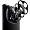 Liilaa Pellicola Fotocamera per Xiaomi Redmi Note 14 Pro Plus / 14 Pro+ 5G, Vetro Temperato Camera Protezione Lente, Anti-graffio, Durezza 9H, 3 Pezzi Copri Vetro Protettive Fotocamera Posteriore Nero