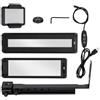 JJC Adattatore digitalizzatore per pellicole da 35 mm e 120 pellicole, scanner negativo per pellicola con retroilluminazione a LED, 135 (35 mm) e 120 aste di regolazione per negativi copiare