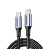 UGREEN 100W Cavo USB C, Cable Type C in Nylon, Compatibile con MacBook iPad Air M2, ASUS, Acer, HP, iPhone 17 Pro Max Air Pro Max Air/16/15 Plus PRO Max, Galaxy S26 Ultra S25, Pixel 10 9. 3M