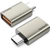 Syntech Adattatore USB C a USB, USB3.2 Gen 2 da 10 Gbps, Adattatore Type C Maschio a A 3.2 Femmina Compatibile con iPhone 16 Pro Max/iPad/iMac/MacBook Pro e Dispositivi Thunderbolt 5/4, Starlight