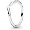 PANDORA Anello Wishbone in argento Sterling lucido, 50