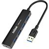 NILOX HUB USB 4-3.0 BLACK