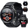 OUKITEL BT10 Smartwatch Uomo Orologio Intelligente con Chiamate Bluetooth Android iOS Compatibile 1,43" AMOLED Fitness Watch Sportive Cardiofrequenzimetro Impermeabile IP68 Notifiche Whatsapp