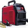 ARCCAPTAIN Saldatrice Elettrodo da 200A con Ampio Display a LED, Saldatrice Inverter TIG ARC/Lift con Controllo Sinergico e Inverter IGBT, Saldatrice Laser Portatile 110V/220V con Hot Start, Arc Force