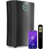 Klarstein DryFy ProConnect 16L - Deumidificatore, WiFi, 285W, Serbatoio da 2,5L, 16L/giorno, Filtro a Carboni Attivi, Timer 24 ore, Silenzioso, per Casa, Bagno, Camera da Letto, Muffa, Umidità, Nero