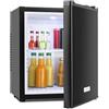 Klarstein Mini Frigo da Camera, Frigo Portatile da Camera, Frigorifero Piccolo da Ufficio, Mini Frigo Bar da Camera con LED, Ripiani Rimovibili, Mini Frigo Portatile Campeggio e Skin Care 5-15°C, 23L