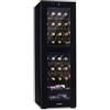 KLARSTEIN Cantinetta Vino Refrigerata a Zona Doppia per Interno/Esterni, Frigo Bar, Cantina Vino con Vetrina, Mini Frigo con Protezione UV, Frigorifero Piccolo Touch Control 5-18°C, 116L 39 Bottiglie