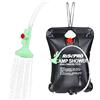 RISEPRO Doccia Solare Bag, 5 galloni/20l Bag Doccia Solare Riscaldamento Campeggio indicatore della Temperatura dell' Acqua Calda 45 °C Trekking Arrampicata C1004