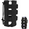Granmagazz Porta Borraccia Zaino,Granmagazz Borsa tattica per bottiglia d'acqua militare portabottiglie impermeabile porta bollitore regolabile con coulisse per escursionismo, campeggio, viaggi, sport